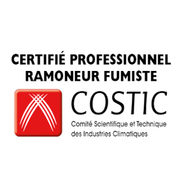 J & B Ramonage est une Entreprise de Ramonage Certifiée par le COSTIC