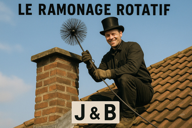 J & B - Le ramonage rotatif, une technique performante !