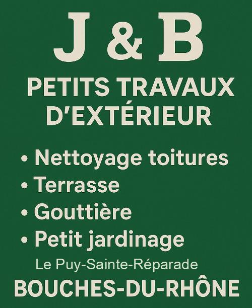 J & B - Petits travaux d'extérieur Le Puy-Sainte-Réparade