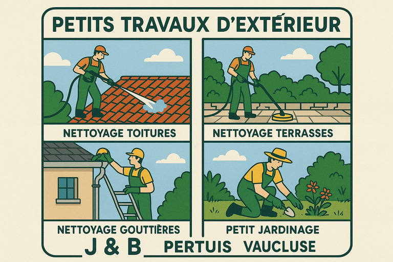 J & B - Petits travaux d'extérieur Pertuis